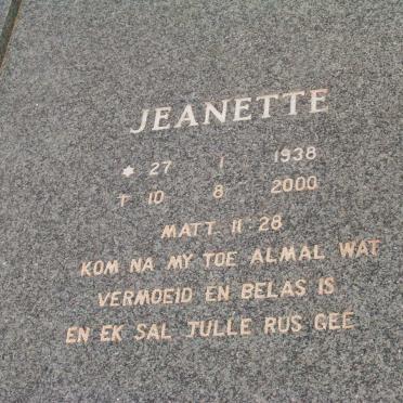 ? Casper Hendrik 1935-1992 &amp; Jeanette 1938-2000 