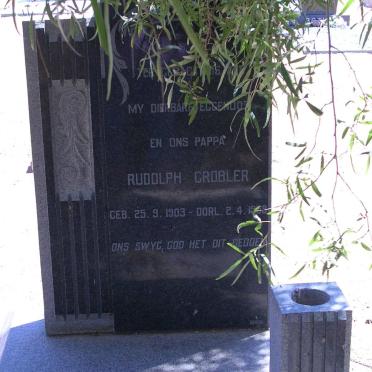 GROBLER Rudolph 1903-