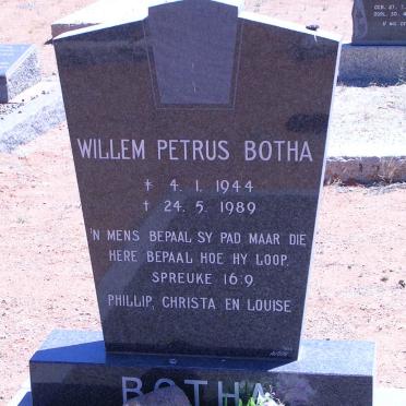 BOTHA Willem Petrus 1944-1989