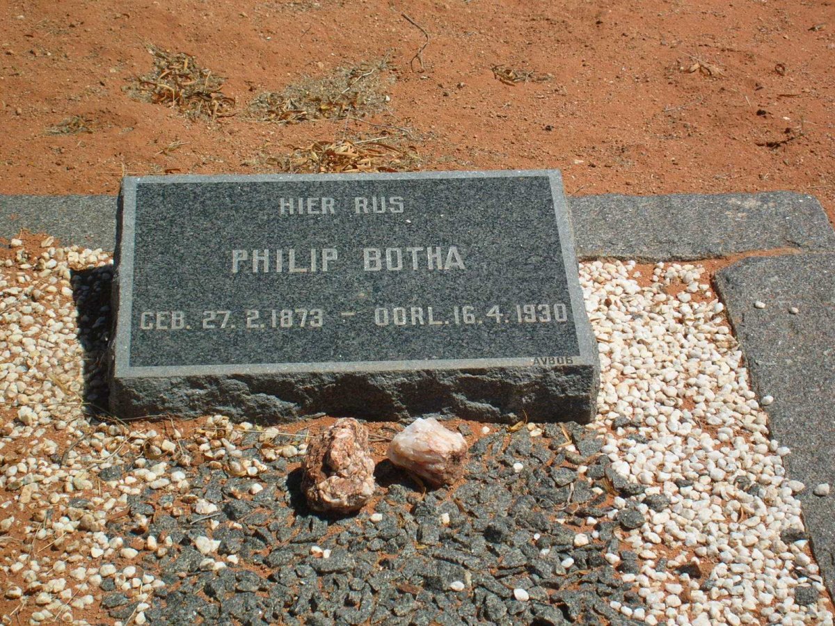 BOTHA Philip 1873-1930