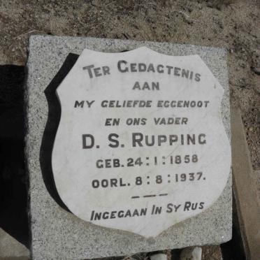 RUPPING D.S. 1858-1937