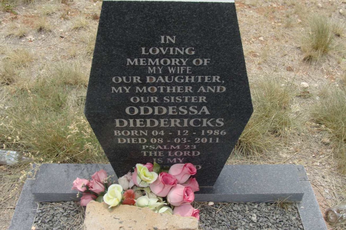 DIEDERICKS Oddessa 1986-2011