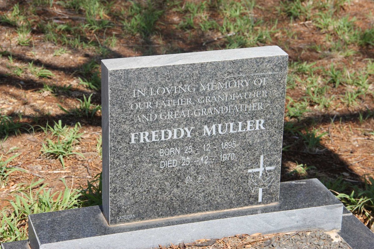 MULLER Freddy 1895-1970