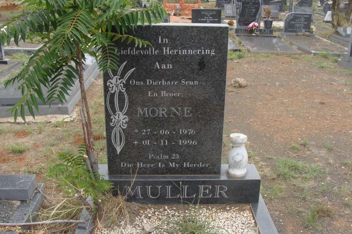 MULLER Morne 1976-1996