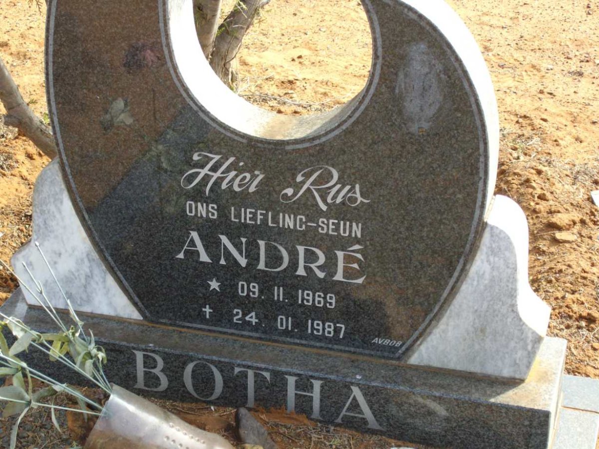 BOTHA Andre 1969-1987