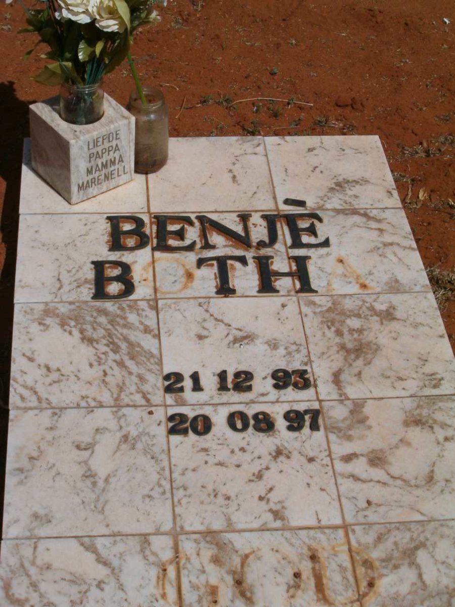 BOTHA Benje 1993-1997