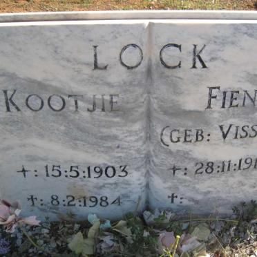 LOCK Kootjie 1903-1984 &amp; Fien VISSER 1919-