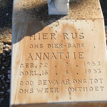 ? Annatjie 1953-1953