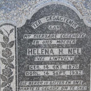 NEL Helena H. nee LINTVELT 1876-1032
