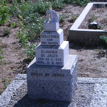 JAGER Gloudina, de 1926-1937