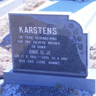 KARSTENS C.J. 1900-1988