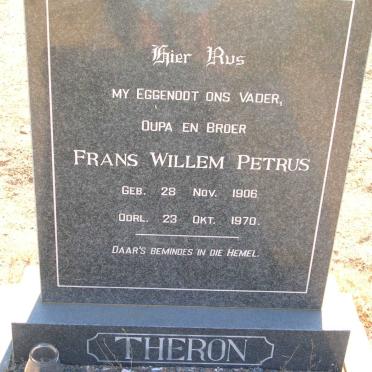 THERON Frans Willem Petrus 1906-1970