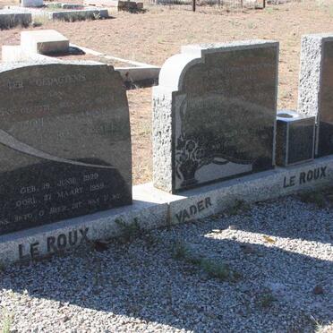 ROUX Willem Jacobus, le 1889-1959 :: ROUX Johannes Mans, le 1929-1959