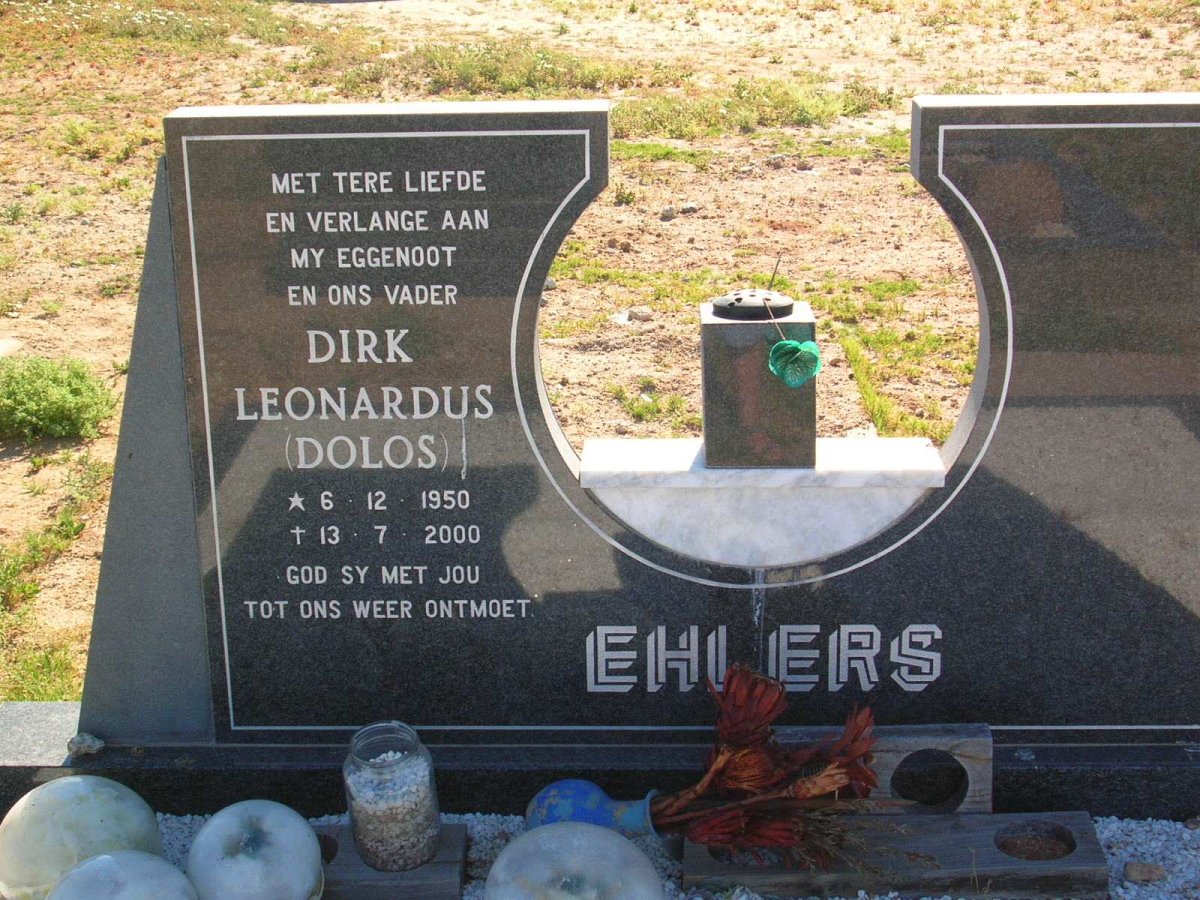 EHLERS Dirk Leonardus 1950-2000