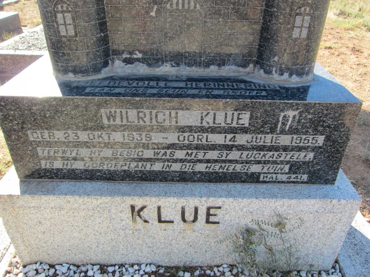 KLUE Wilrich 1939-1955