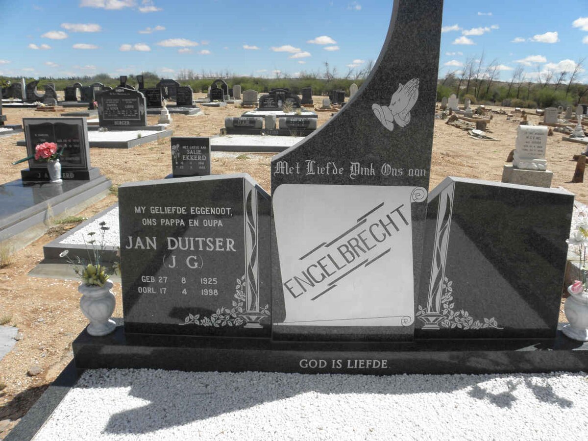 ENGELBRECHT J.G. 1925-1998