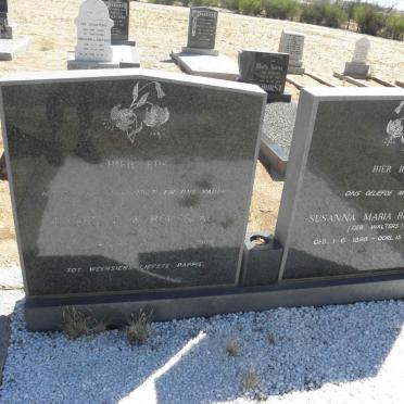 ROUSSEAU Daniel P.W. 1898-1967 &amp; Susanna Maria WALTERS 1898-1962