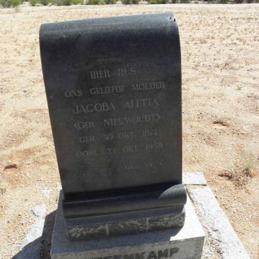 STEENKAMP Elias A.N. 1870-1950 &amp; Jacoba Aletta NIEUWOUDT 1877-1958