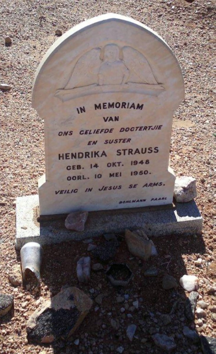 STRAUSS Hendrika 1948-1950