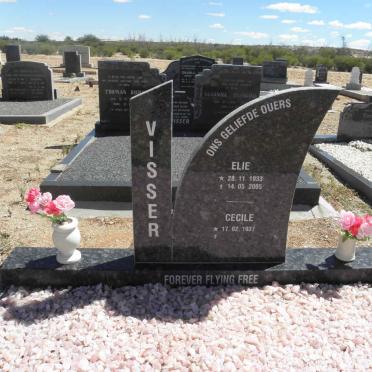 VISSER Elie 1933-2005 &amp; Cecile 1937-