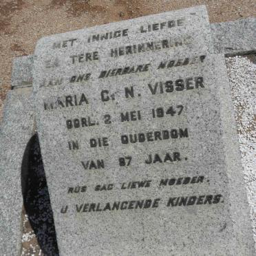 VISSER Maria C.N. -1947