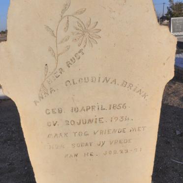 BRINK Anna Gloudina 1856-1934