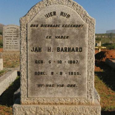 BARNARD Jan H. 1887-1955