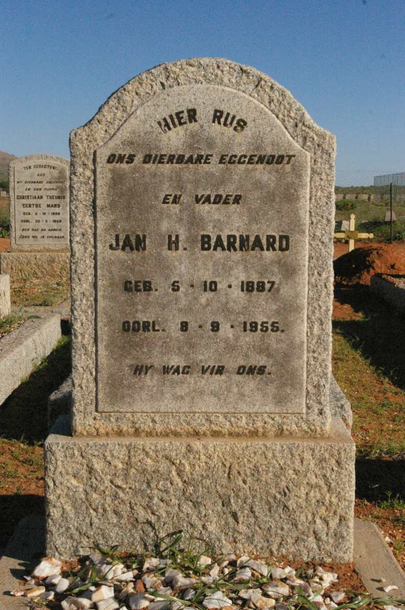 BARNARD Jan H. 1887-1955