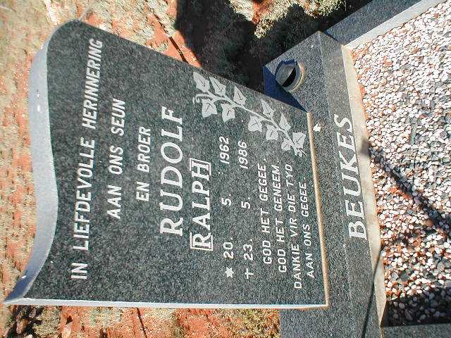 BEUKES Rudolf 1962-1986