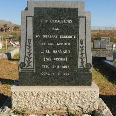 BARNARD W.H. 1890-1978 &amp; J.M. VISSER 1897-1966