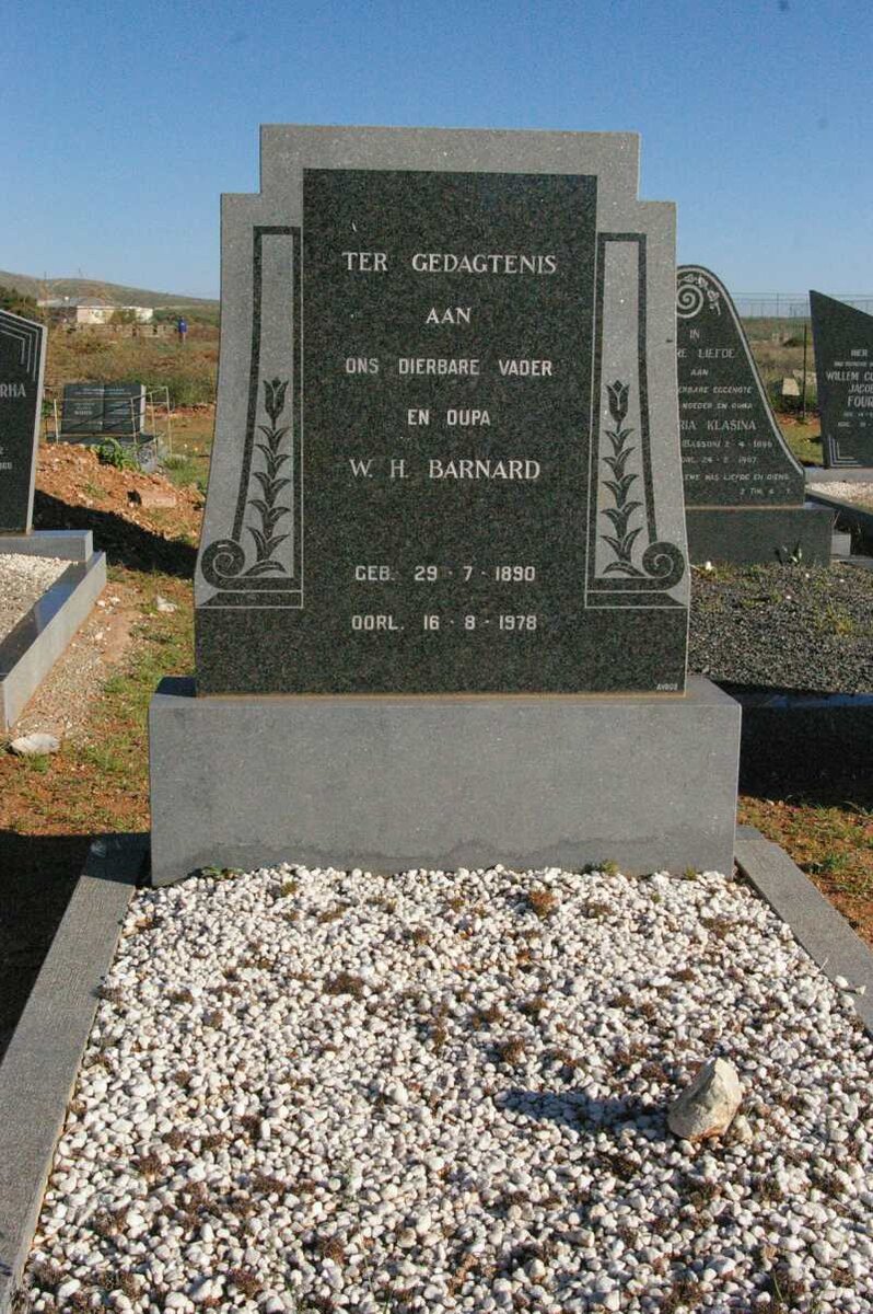 BARNARD W.H. 1890-1978 &amp; J.M. VISSER 1897-1966