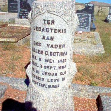 BOTHMA Willem C. 1887-1964
