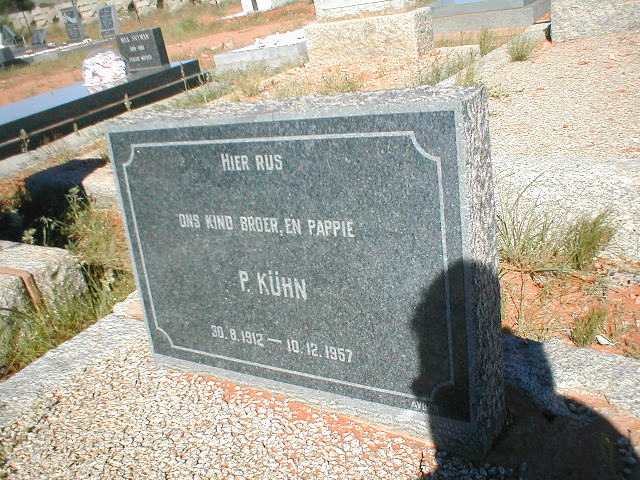 KUHN P. 1912-1957