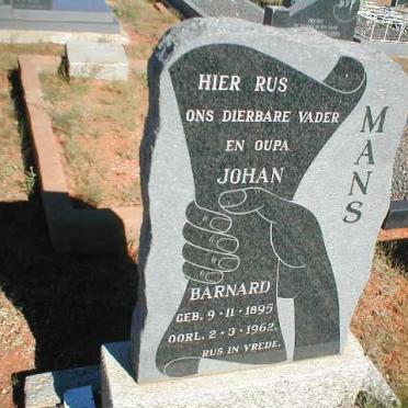 MANS Johan Barnard 1895-1962