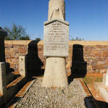 SNYMAN Wilhelmina Maria nee BARNARD 1864-1938