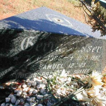 VISSER Gerrit 1986-1987