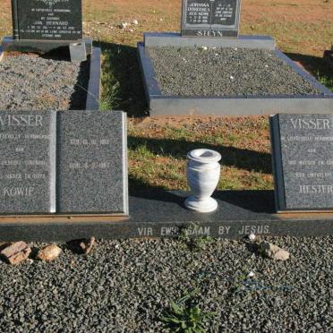 VISSER Kowie 1913-1987 &amp; Hester LINTVELDT 1910-2000