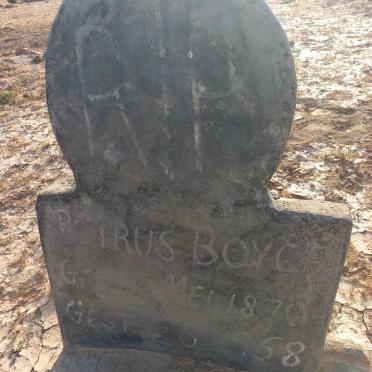 BOYCE Petrus 1870-1958