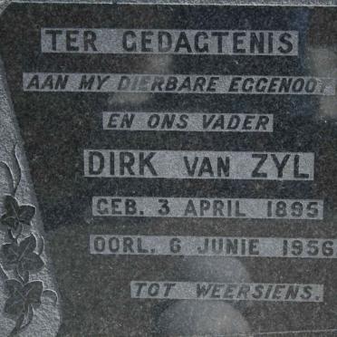 ZYL Dirk, van 1895-1956