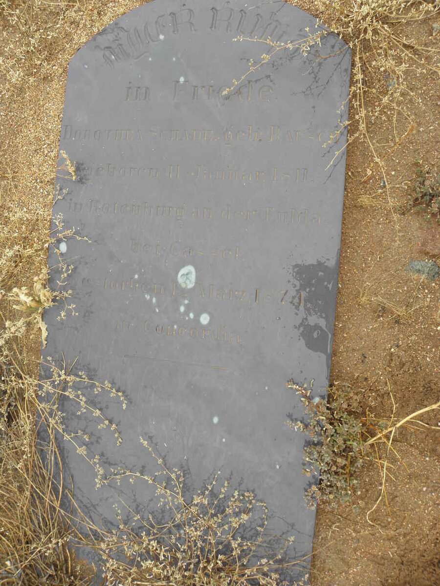 SCHADE Dorothea 1811-1874