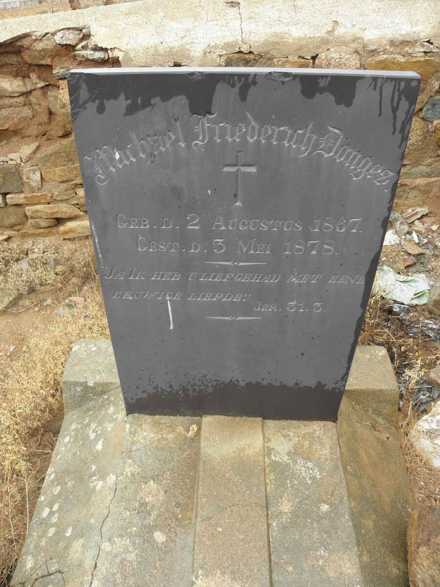 DONGES Michael Friederich 1867-1978