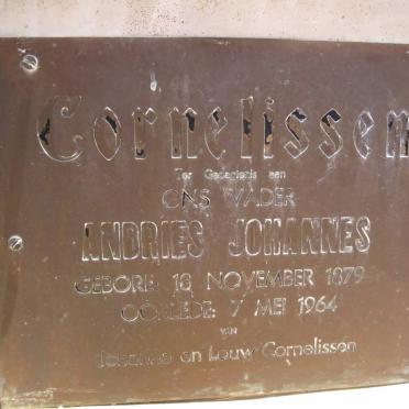 CORNELISSEN Andries Johannes 1879-1964