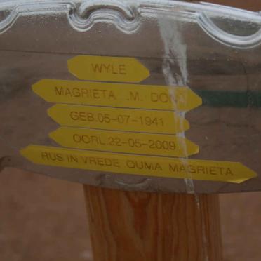 DON Magrieta M. 1941-2009