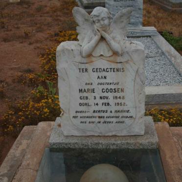 GOOSEN Marie 1948-1952