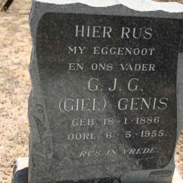GENIS G.J.G. 1886-1955