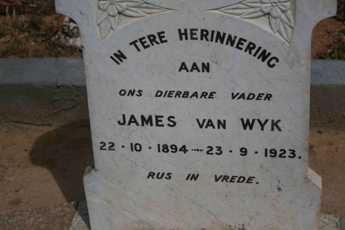 WYK James, van 1894-1923 _2