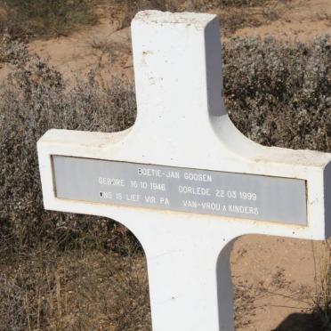 GOOSEN Boetie Jan 1946-1999