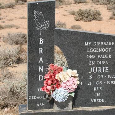 BRAND Jurie 1922-1992