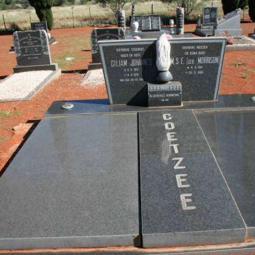 COETZEE Giliam Johannes 1910-1976 &amp;  M.S.E. MORRISON 1914-1990