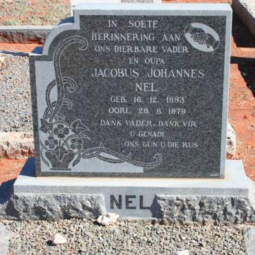 NEL Jacobus Johannes 1893-1979